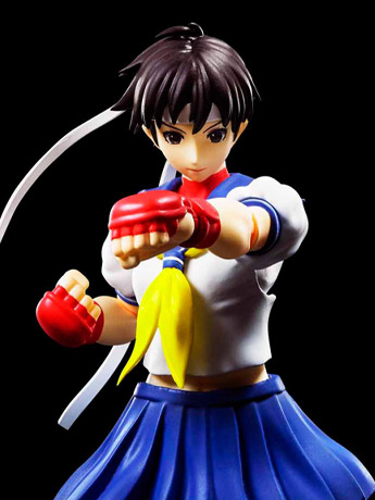 Street Fighter S.H.Figuarts Sakura Kasugano Action Figure Gallery Image 2