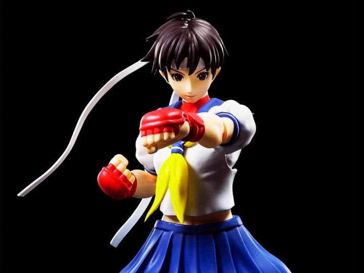 Street Fighter S.H.Figuarts Sakura Kasugano Action Figure Gallery Image 1