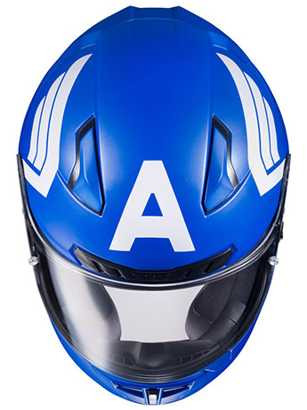 Marvel CL-17 Captain America Helmet Gallery Image 2