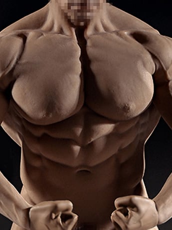 Super-Flexible Male Seamless 1/6 Scale Muscular Body (M35) Gallery Image 2