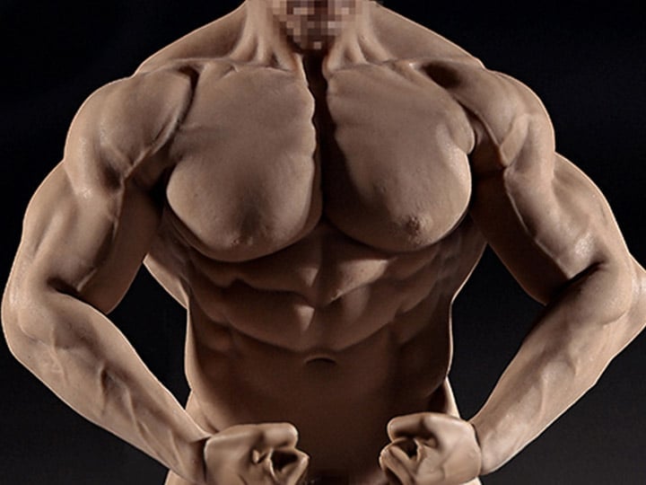 Super-Flexible Male Seamless 1/6 Scale Muscular Body (M35) Gallery Image 1