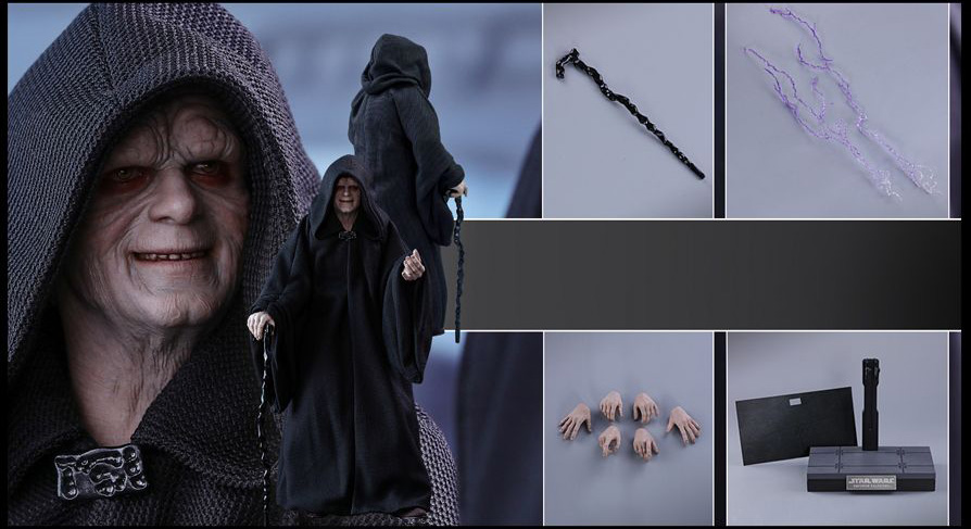 Star Wars: Return of the Jedi MMS467 Emperor Palpatine 1/6th Scale Collectible Figure Gallery Image 7