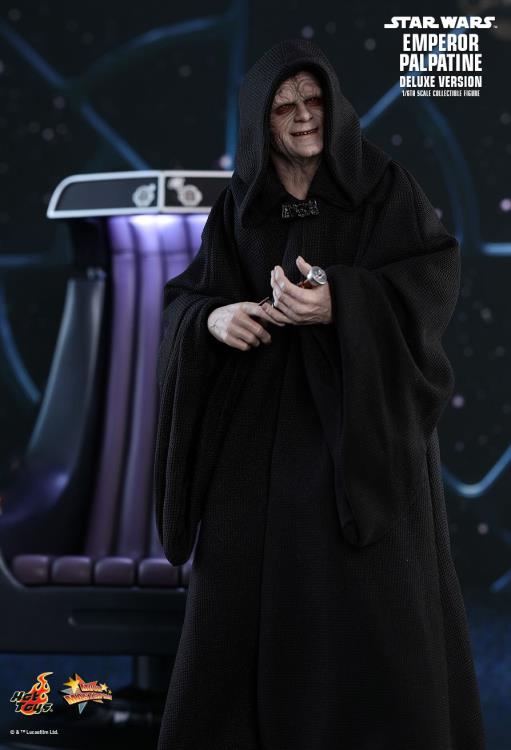 Star Wars: Return of the Jedi MMS468 Emperor Palpatine (Deluxe) 1/6th Scale Collectible Figure Gallery Image 6