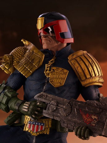Judge Dredd 1/3 Scale Limited Edition Statue Gallery Image 2