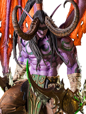 World of Warcraft Illidan Statue Gallery Image 2