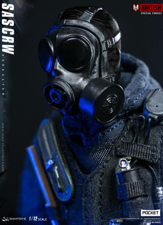British Special Forces Pocket Elite Series SAS CRW Assaulter 1/12 Scale Figure Gallery Image 13