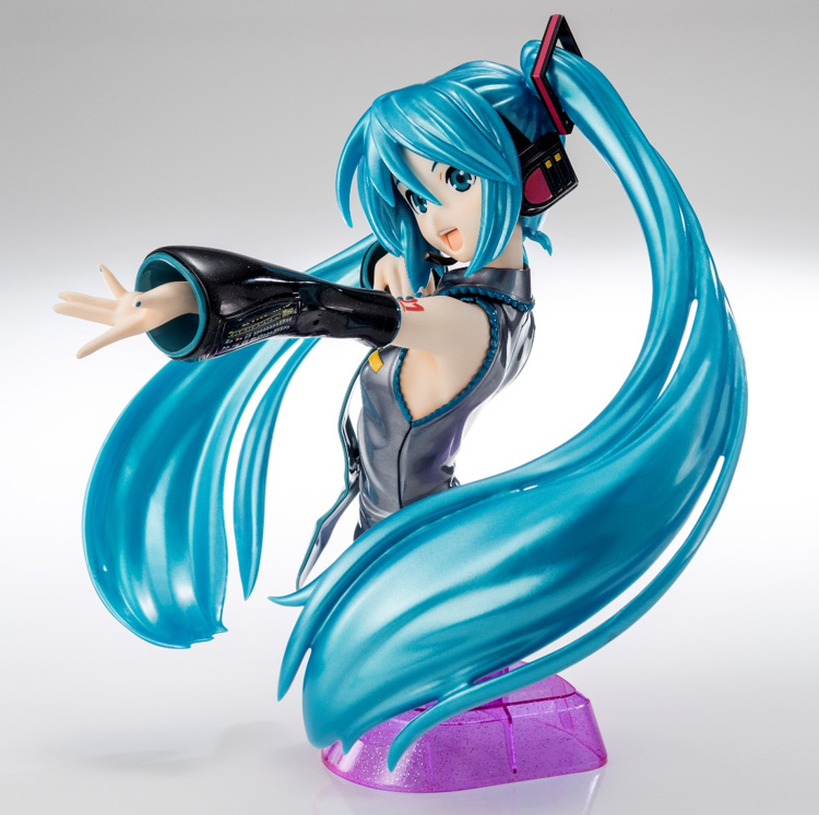 Vocaloid Figure-rise Hatsune Miku (Limited Color Edition) Bust Model Kit Gallery Image 4