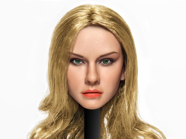 Cat Toys 1/6 Scale Female Head Sculpt (Blonde Hair) Gallery Image 1