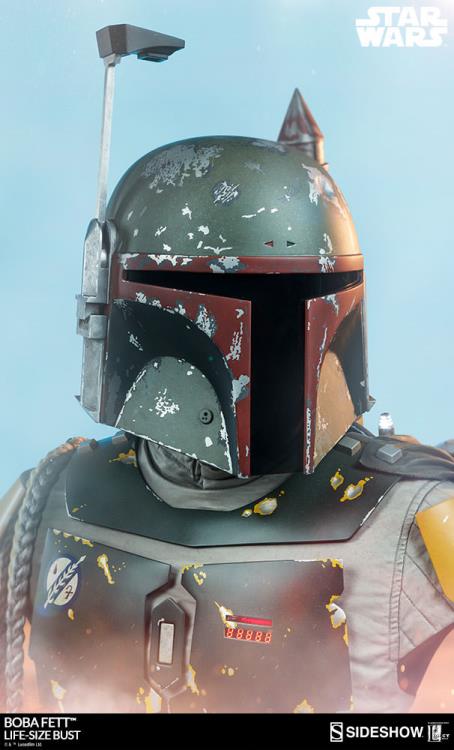 Star Wars Boba Fett (Return of the Jedi) Life-Size Bust Gallery Image 9