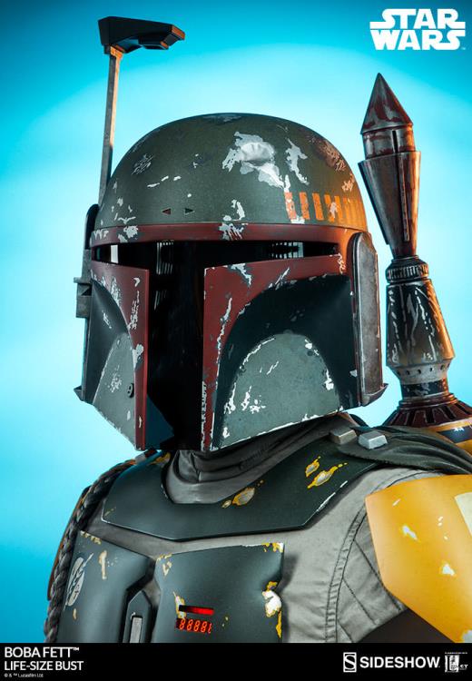 Star Wars Boba Fett (Return of the Jedi) Life-Size Bust Gallery Image 10