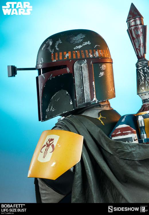 Star Wars Boba Fett (Return of the Jedi) Life-Size Bust Gallery Image 11