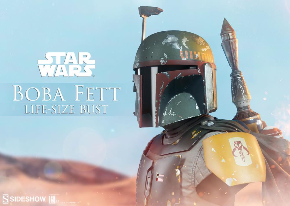 Star Wars Boba Fett (Return of the Jedi) Life-Size Bust Gallery Image 8