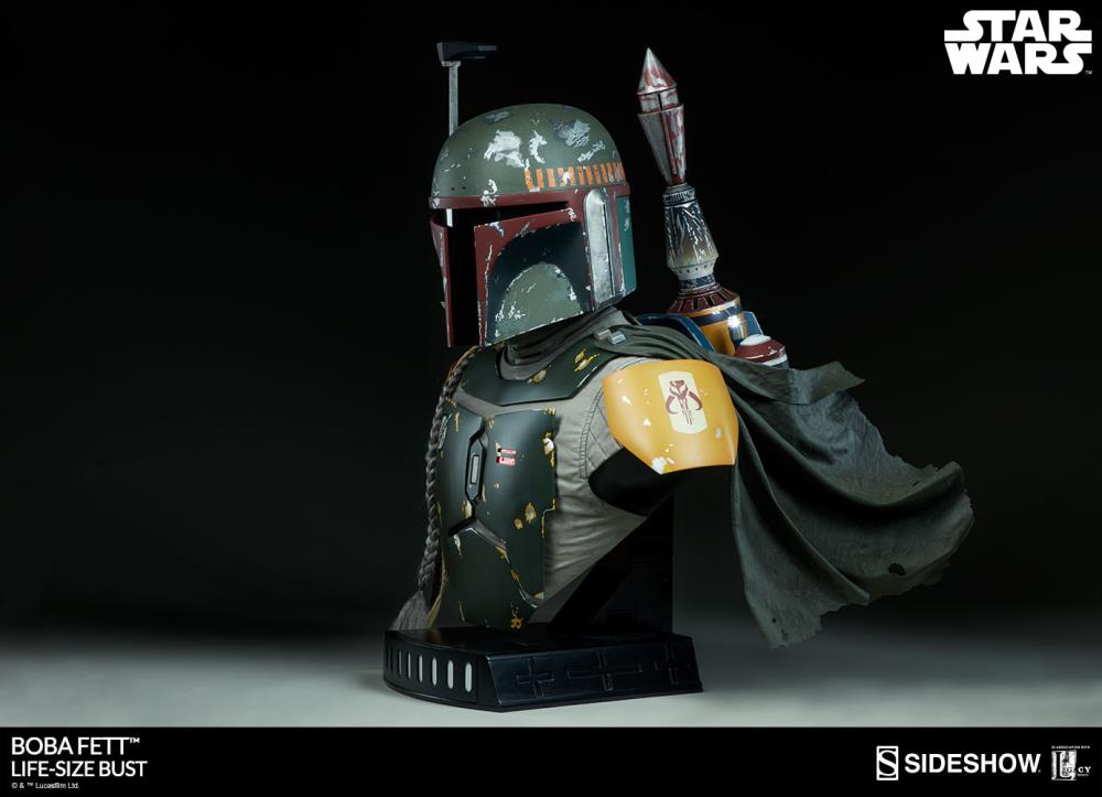 Star Wars Boba Fett (Return of the Jedi) Life-Size Bust Gallery Image 7
