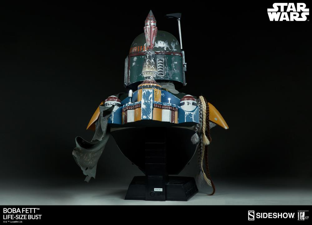 Star Wars Boba Fett (Return of the Jedi) Life-Size Bust Gallery Image 5