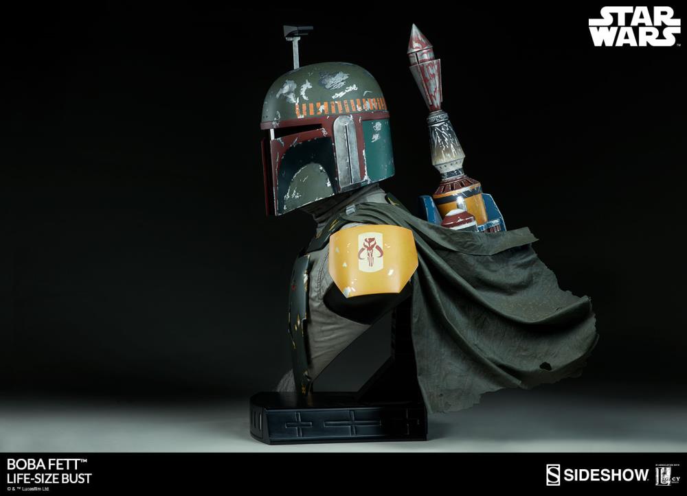 Star Wars Boba Fett (Return of the Jedi) Life-Size Bust Gallery Image 4