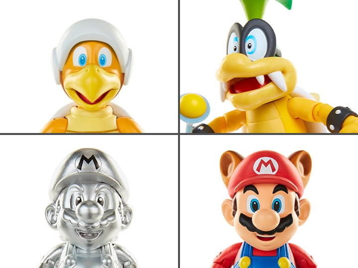 World of Nintendo 4" Figure Series 12 Set of 4 Gallery Image 1