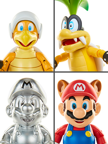 World of Nintendo 4" Figure Series 12 Set of 4 Gallery Image 2