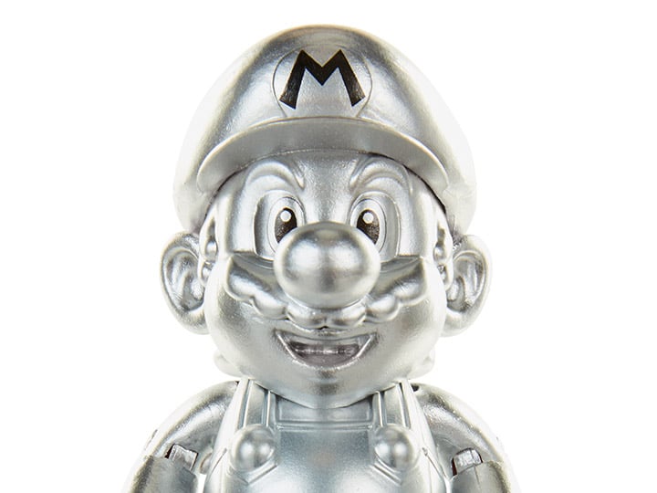 World of Nintendo 4" Metal Mario Figure Gallery Image 1