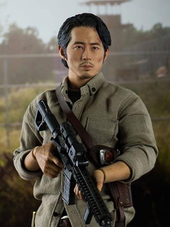 The Walking Dead Glenn Rhee (Deluxe) 1/6 Scale Figure Gallery Image 2