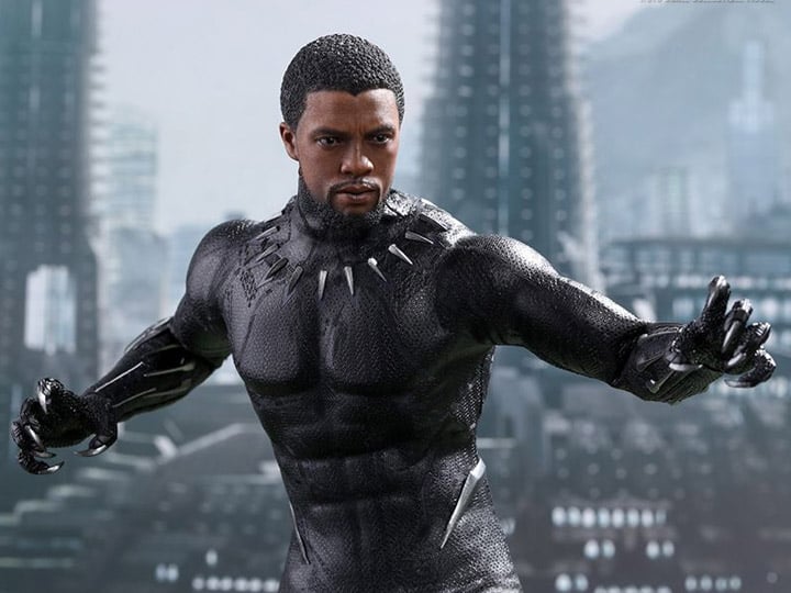 Black Panther MMS470 Black Panther 1/6th Scale Collectible Figure Gallery Image 1