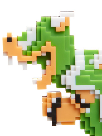 World of Nintendo 2.50" 8-Bit Bowser Limited Articulation Figure Gallery Image 2