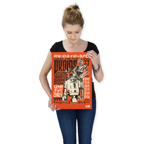 Star Wars Legends Droids Displate Metal Print Gallery Image 5