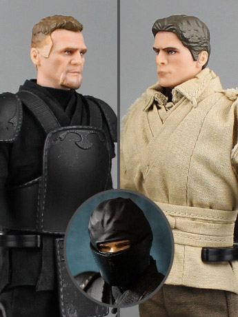 Batman Begins Bruce Wayne & Henri Ducard 1/12 Scale Exclusive Two-Pack Gallery Image 2
