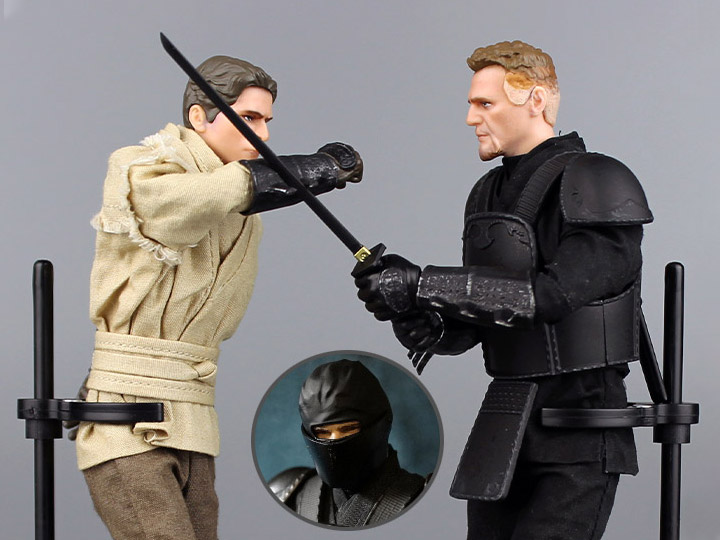 Batman Begins Bruce Wayne & Henri Ducard 1/12 Scale Exclusive Two-Pack Gallery Image 1