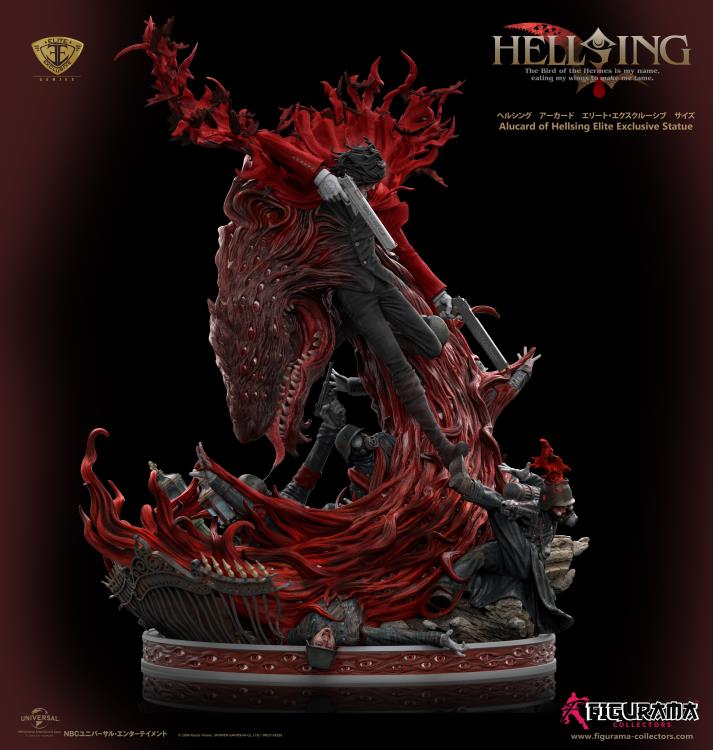 Hellsing Ultimate Elite Exclusive Alucard 1/4 Scale Statue Gallery Image 4