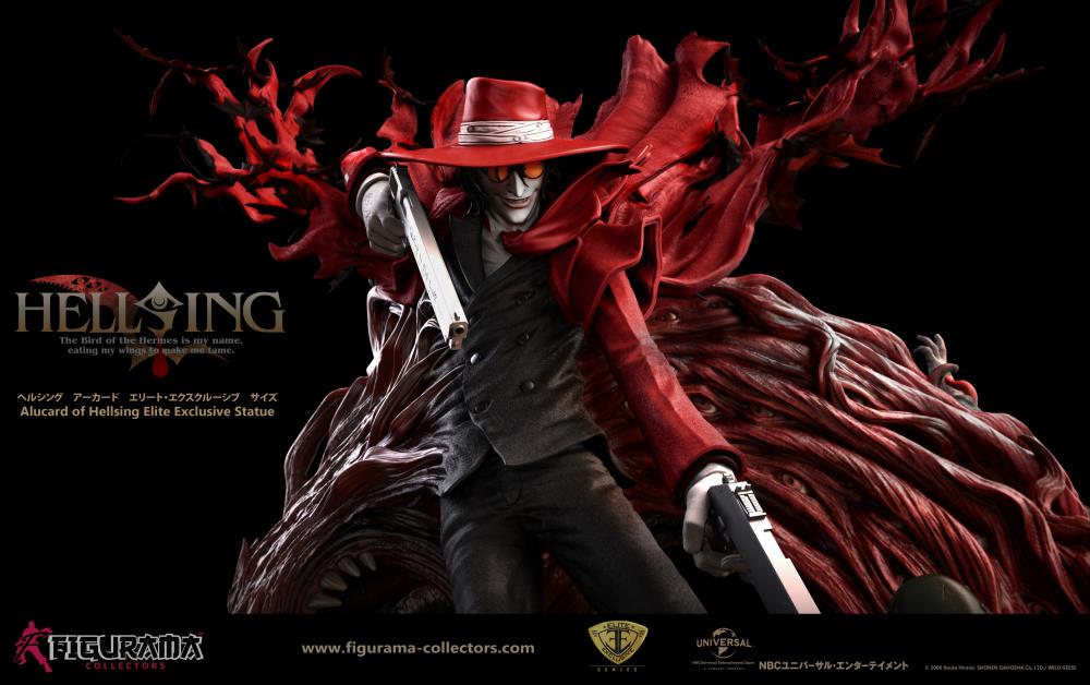 Hellsing Ultimate Elite Exclusive Alucard 1/4 Scale Statue Gallery Image 5