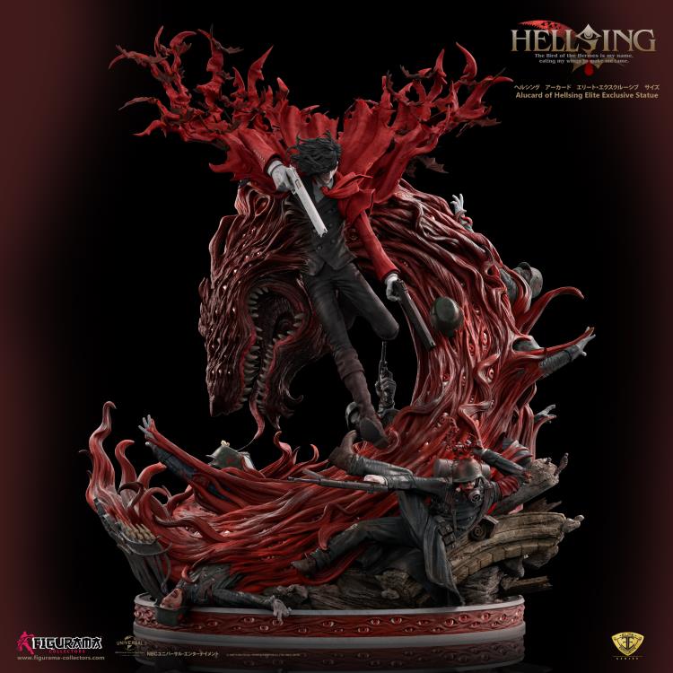 Hellsing Ultimate Elite Exclusive Alucard 1/4 Scale Statue Gallery Image 3