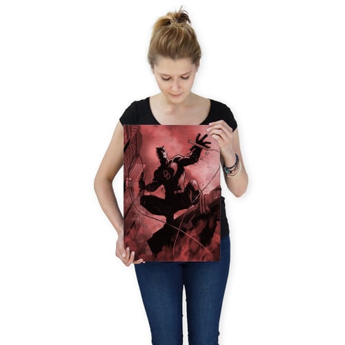 Marvel Dark Edition Daredevil Displate Metal Print Gallery Image 5