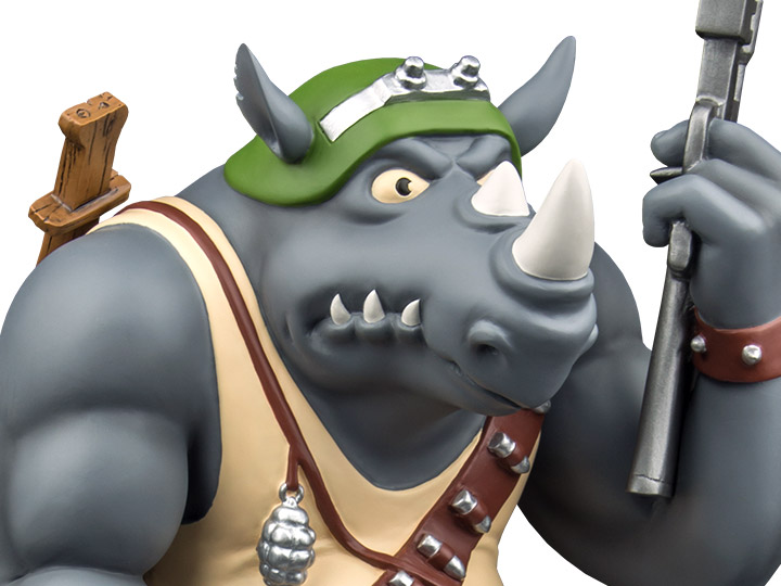 Teenage Mutant Ninja Turtles Rocksteady 12" Statue Gallery Image 1