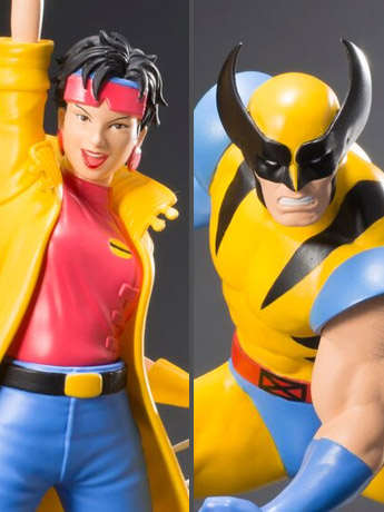 X-Men '92 ArtFX+ Wolverine & Jubilee Statue Two-Pack Gallery Image 2