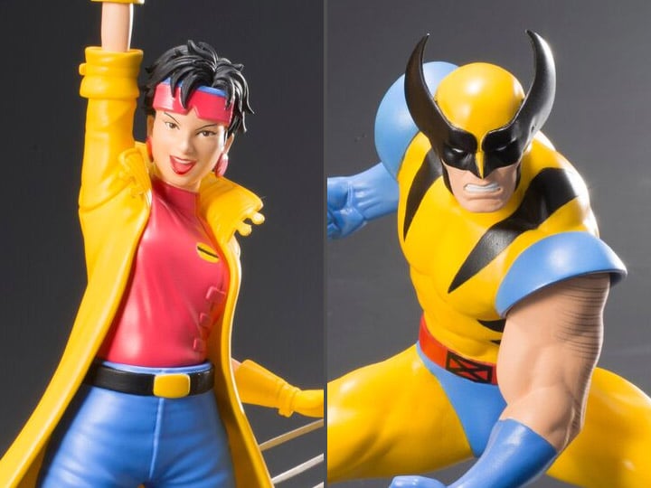 X-Men '92 ArtFX+ Wolverine & Jubilee Statue Two-Pack Gallery Image 1