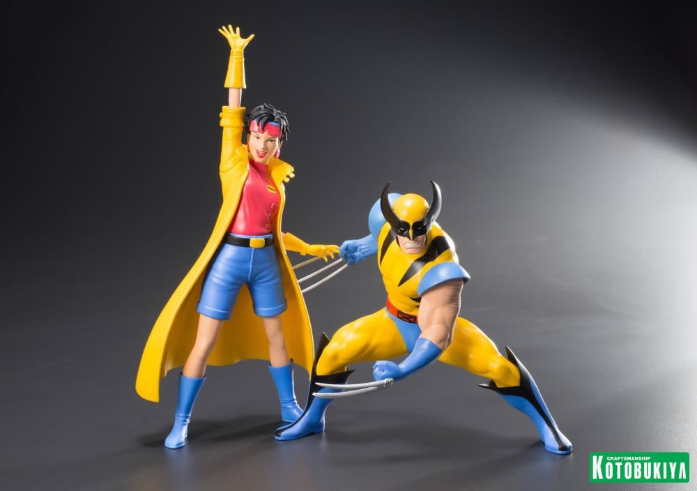 X-Men '92 ArtFX+ Wolverine & Jubilee Statue Two-Pack Gallery Image 3