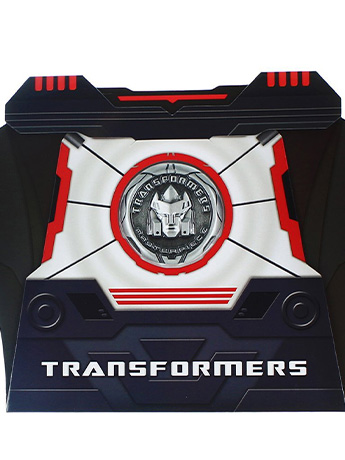 Transformers Masterpiece MP-25 Tracks Collector Coin Gallery Image 2