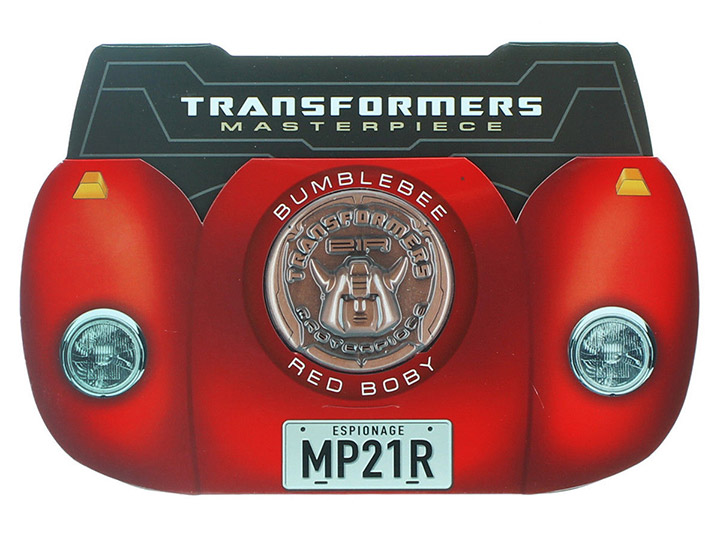 Transformers Masterpiece MP-21R Red Bumblebee (Bumble) Collector Coin Gallery Image 1