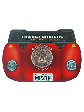 Transformers Masterpiece MP-21R Red Bumblebee (Bumble) Collector Coin Gallery Image 2
