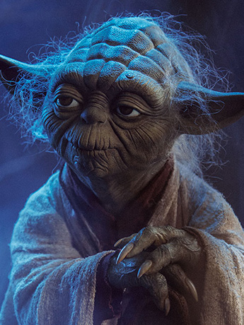 Star Wars Legendary Scale Yoda (Empire Strikes Back) Figure Gallery Image 2