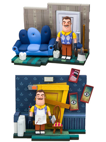 Hello Neighbor The Living Room & Basement Door Small Construction Set Gallery Image 2