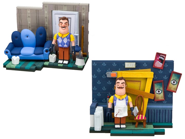 Hello Neighbor The Living Room & Basement Door Small Construction Set Gallery Image 1