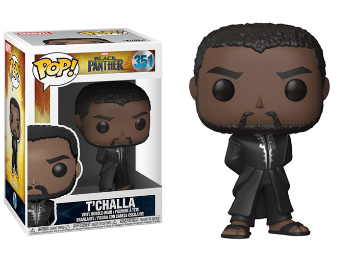 Pop! Marvel: Black Panther - T'Challa (Black Robe) Gallery Image 1