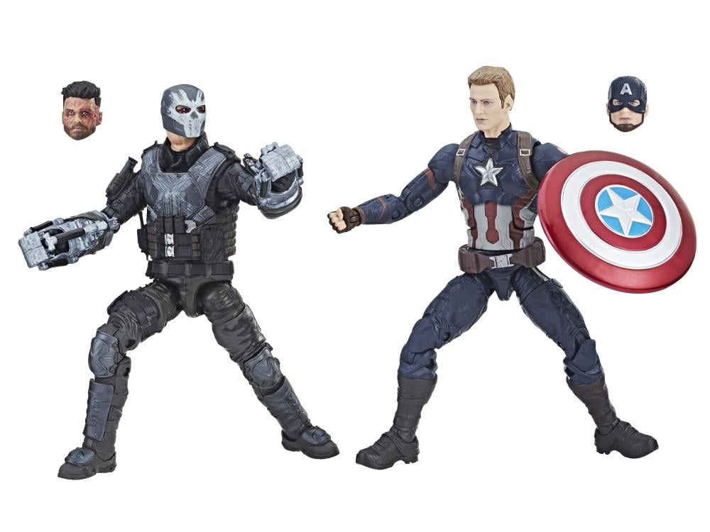 Marvel Studios: The First Ten Years Marvel Legends Captain America & Crossbones Two-Pack Gallery Image 3