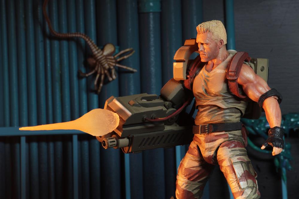 Alien vs. Predator Dutch Schaefer & Linn Kurosawa (Arcade Appearance) Action Figure Two-Pack Gallery Image 6