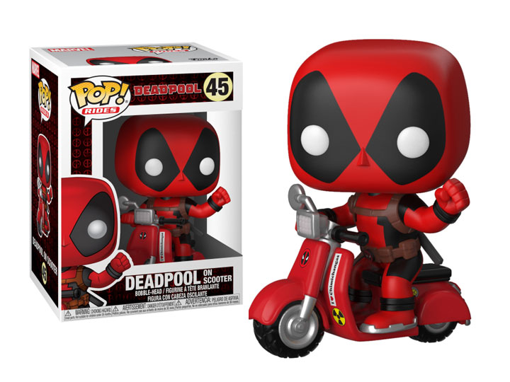 Pop! Rides: Marvel - Deadpool on Scooter Gallery Image 1