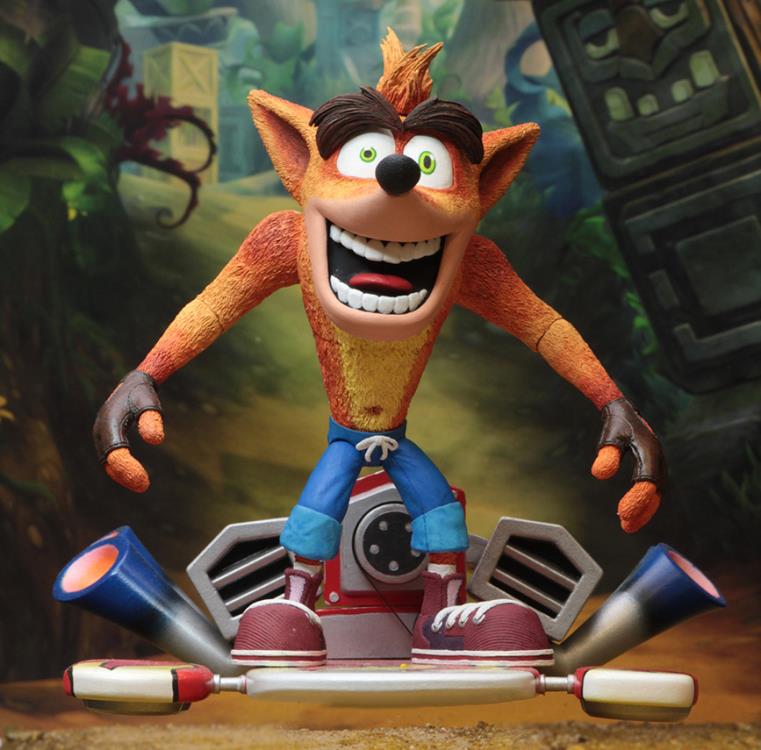 Crash Bandicoot Jet Board Crash Deluxe Figure Gallery Image 5
