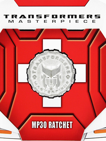 Transformers Masterpiece MP-30 Ratchet Collector Coin Gallery Image 2