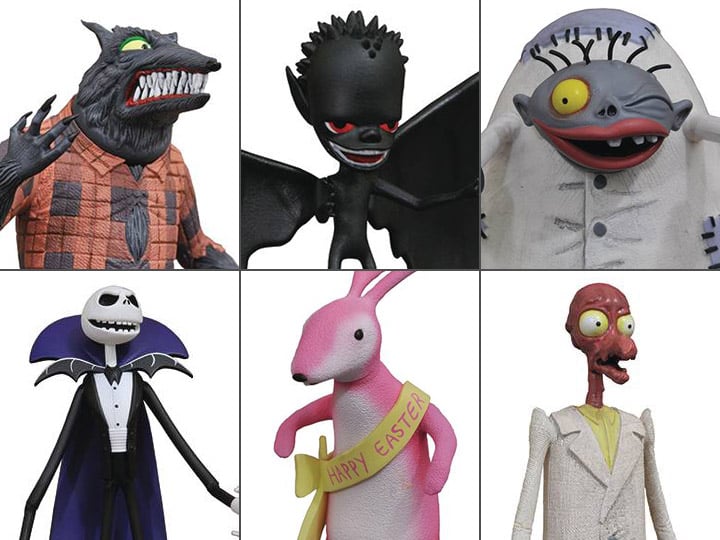 The Nightmare Before Christmas Select Series Wave 5 Set of 3 Figures Gallery Image 1