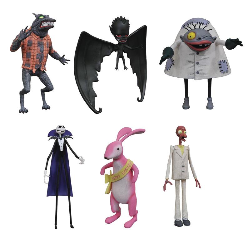 The Nightmare Before Christmas Select Series Wave 5 Set of 3 Figures Gallery Image 3